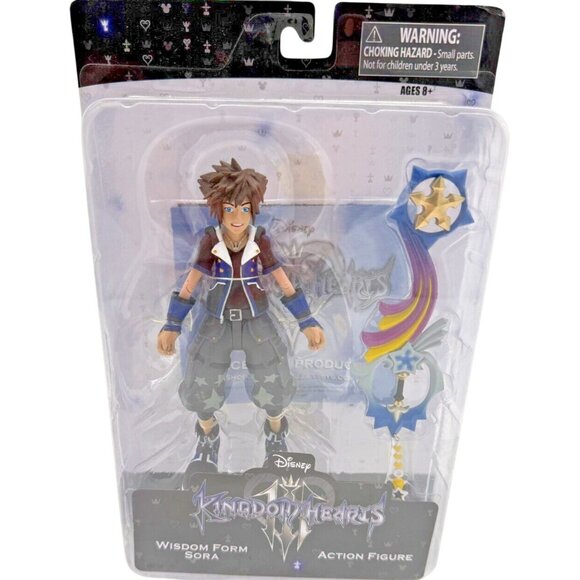 Disney Kingdom Hearts Wisdom Form Sora Action Figure Series 3 - Picture 1 of 7